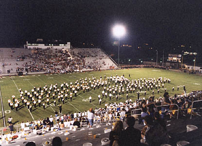 Mansfield Tigers' band, 1998