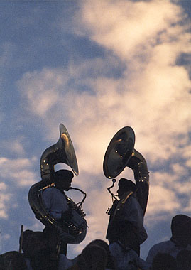 Mansfield Band members, 1998